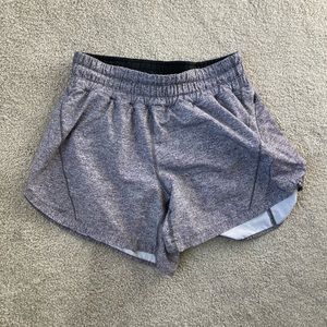 lululemon athletica Heathered Gray Athletic Shorts